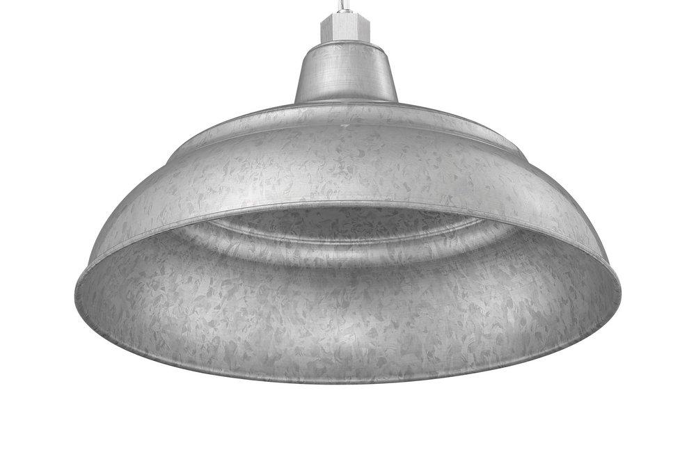 Millennium Lighting Galvanized 200W 1-Light Medium E-26 Pendant 