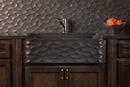 Stone Forest Honed Basalt 33 x 22 in. Composite Single Bowl Farmhouse Kitchen Sink 