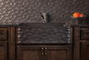 Stone Forest Honed Basalt 33 x 22 in. Composite Single Bowl Farmhouse Kitchen Sink 