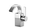 Bidet Mixer with Single Lever Handle in Polished Chrome