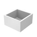 Native Trails Pearl 15 x 15 in. Apron Front and Undermount NativeStone&reg; Bar Sink 