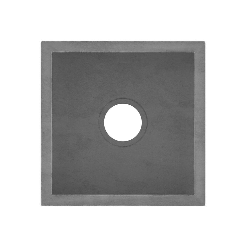 Native Trails Slate 15 x 15 in. Apron Front and Undermount NativeStone&reg; Bar Sink 