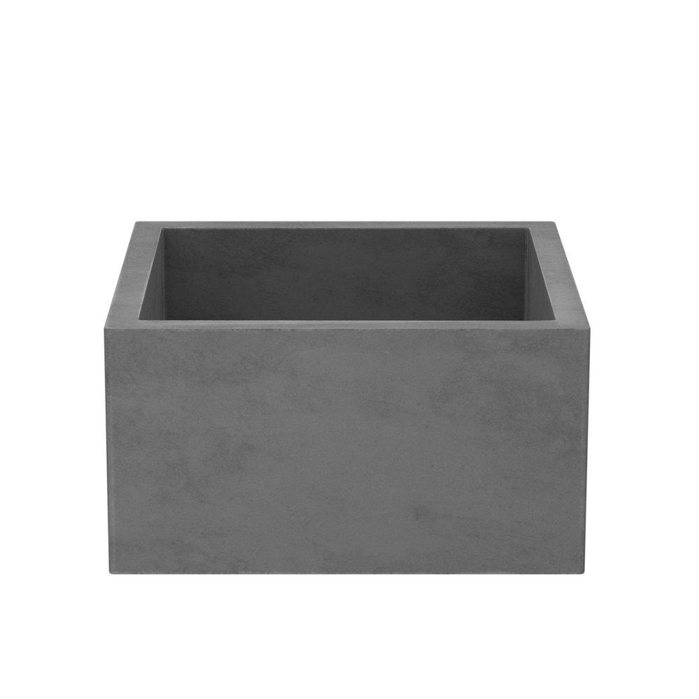 Native Trails Slate 15 x 15 in. Apron Front and Undermount NativeStone&reg; Bar Sink 