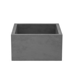 15 x 15 in. Apron Front and Undermount NativeStone&reg; Bar Sink in Slate