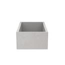 Native Trails Ash 30 x 18 in. Concrete Single Bowl Farmhouse Kitchen Sink 
