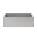 Native Trails Ash 30 x 18 in. Concrete Single Bowl Farmhouse Kitchen Sink 