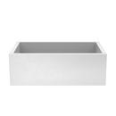 Native Trails Pearl 30 x 18 in. Concrete Single Bowl Farmhouse Kitchen Sink 