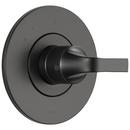 Brizo Matte Black Single Handle Bathtub & Shower Faucet (Trim Only) 