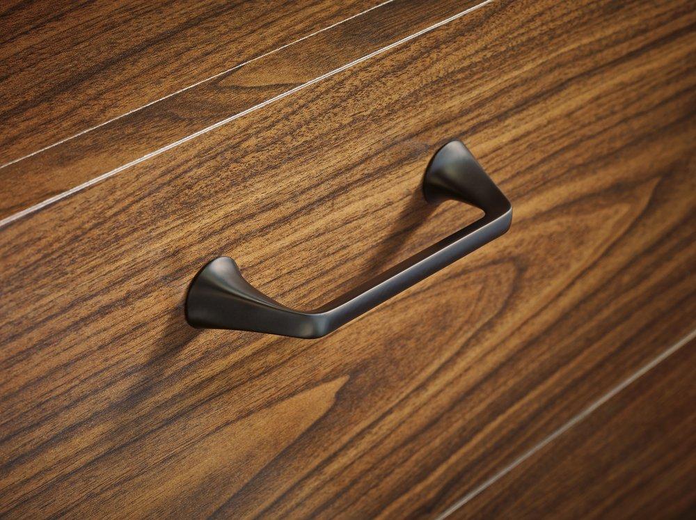 Brizo Matte Black Drawer Pull 