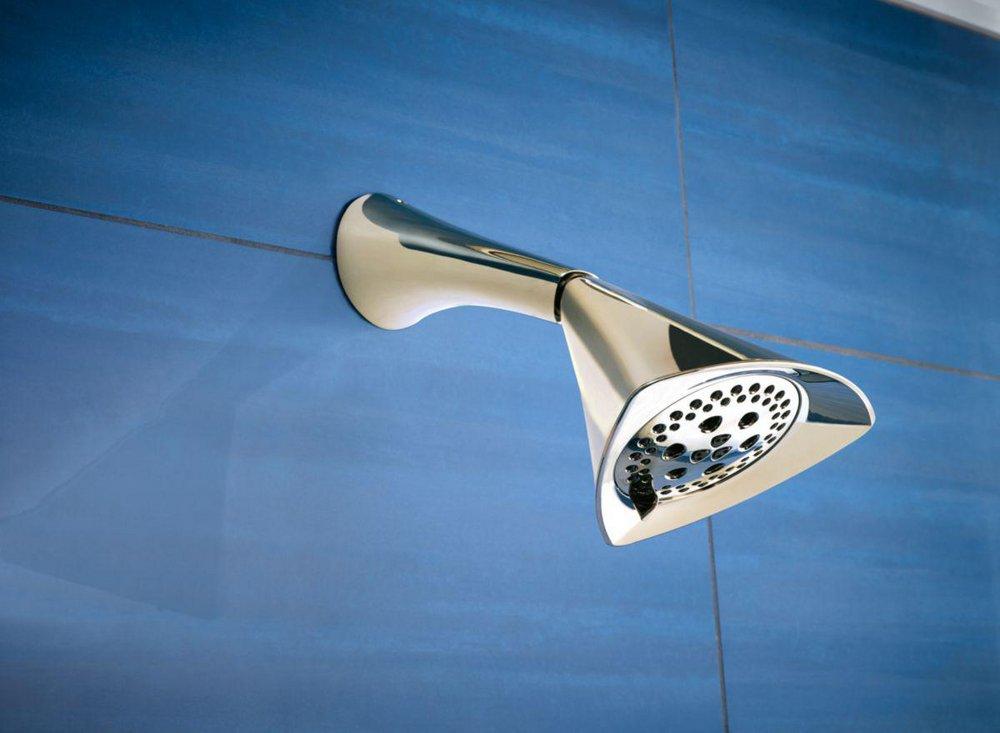Brizo Polished Nickel Multi Function Full, Full Spray w/ Massage, Massaging, Pause and H2Okinetic&reg; Showerhead 