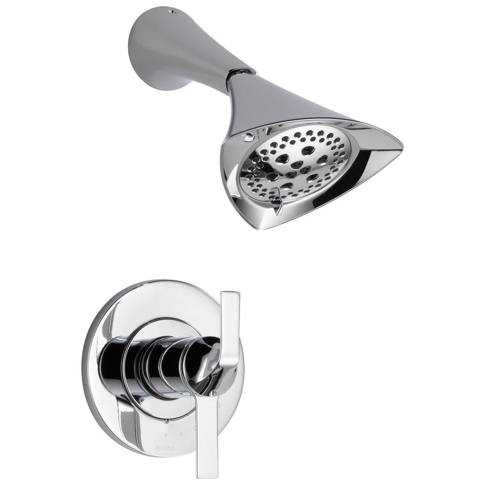 Brizo Chrome Thermostatic Shower Faucet Trim with Double Lever Handle (Trim Only) 