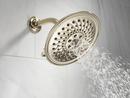 Delta Faucet Polished Nickel Multi Function H2Okinetic&reg;, Full Body and Pause Showerhead 
