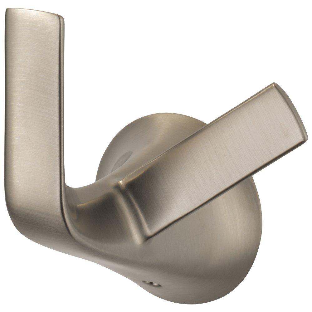 Brizo Luxe Nickel 2-Hook Robe Hook 
