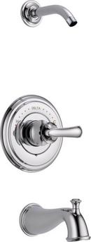 Delta Faucet Chrome No Handle Bathtub & Shower Faucet (Trim Only) 