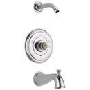 Delta Faucet Chrome No Handle Bathtub & Shower Faucet (Trim Only) 