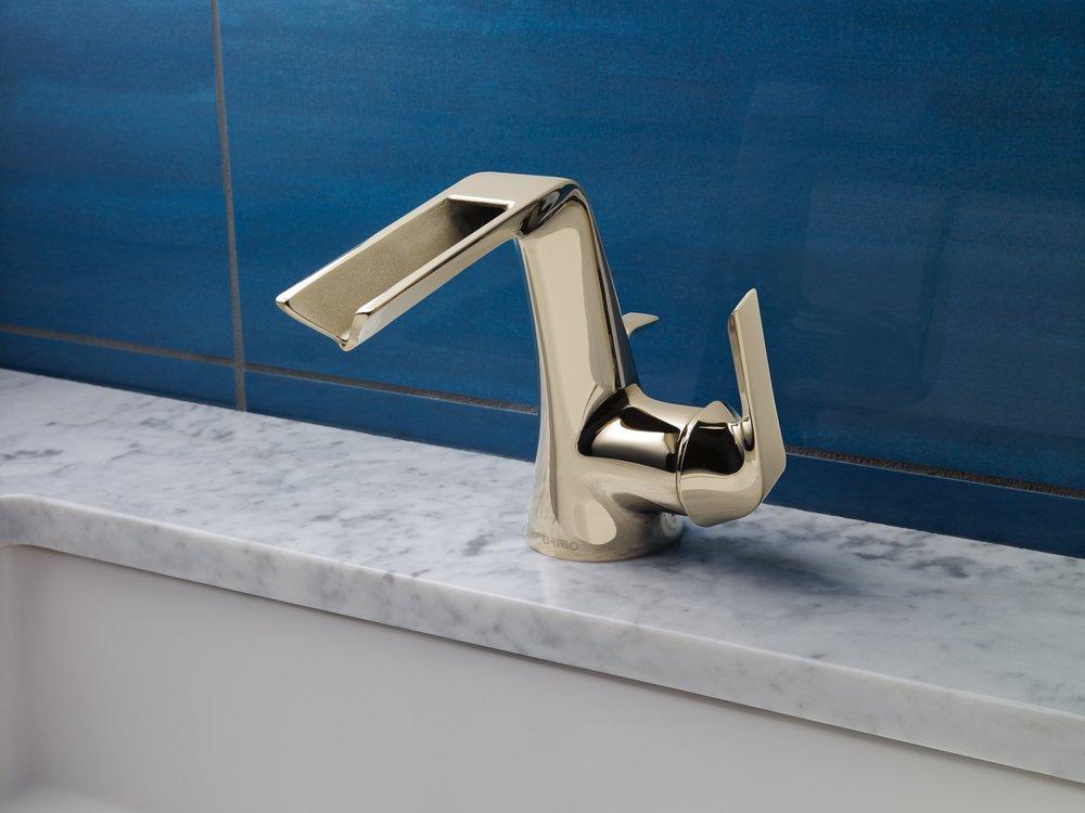 Brizo Chrome 1.5 gpm 1-Hole Single Lever Handle Lavatory Faucet 