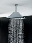 Brizo Luxe Nickel 1/2 x 2-3/8 x 6 in. NPT Solid Brass Shower Arm and Flange 