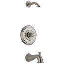 Single Handle Bathtub & Shower Faucet in Stainless (Trim Only)