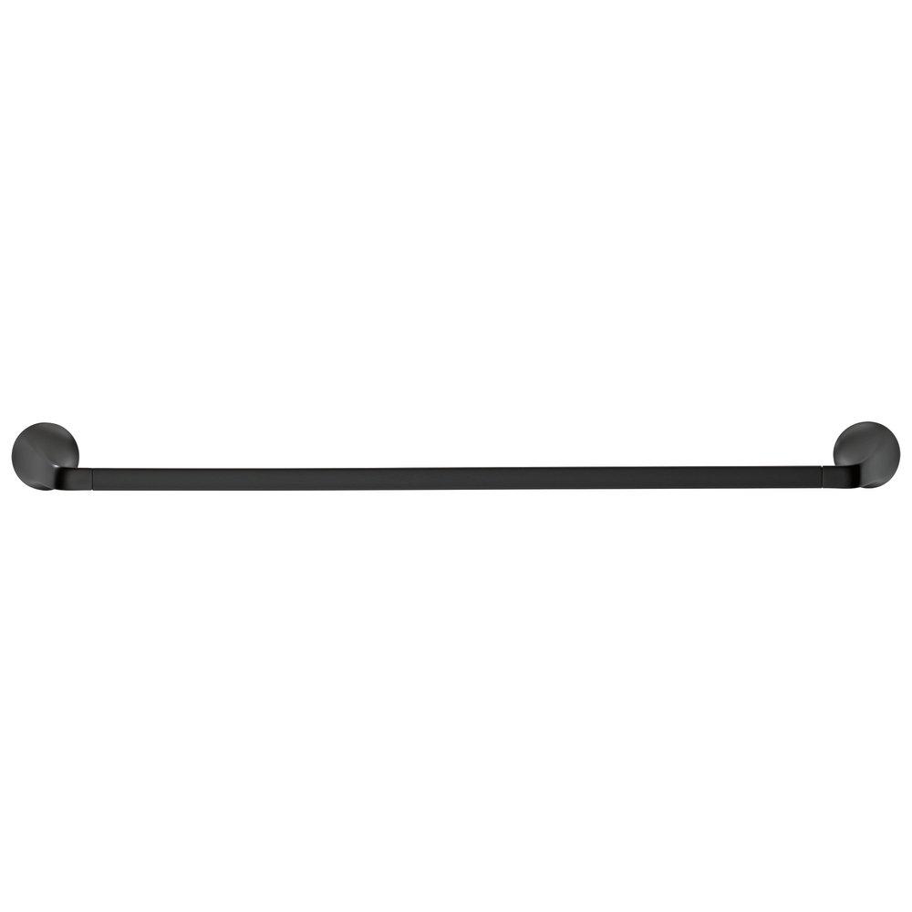 Brizo Matte Black 24 in. Towel Bar 