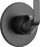 Brizo Matte Black Tub and Shower Diverter Valve with Single Lever Handle 