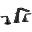 Brizo Matte Black Two Handle Widespread Bathroom Sink Faucet 