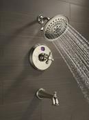 Delta Faucet Brilliance&reg; Champagne Bronze Multi Function H2Okinetic&reg;, Full Body and Pause Showerhead 