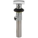 Delta Faucet Chrome Square Metal Pop-Up with Overflow 