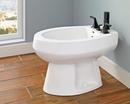 Brizo Chrome 4-Hole Bidet Faucet with Double Lever Handle 