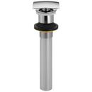 Delta Faucet Polished Nickel Square PUSH Pop Up L/O Polished Nickel 