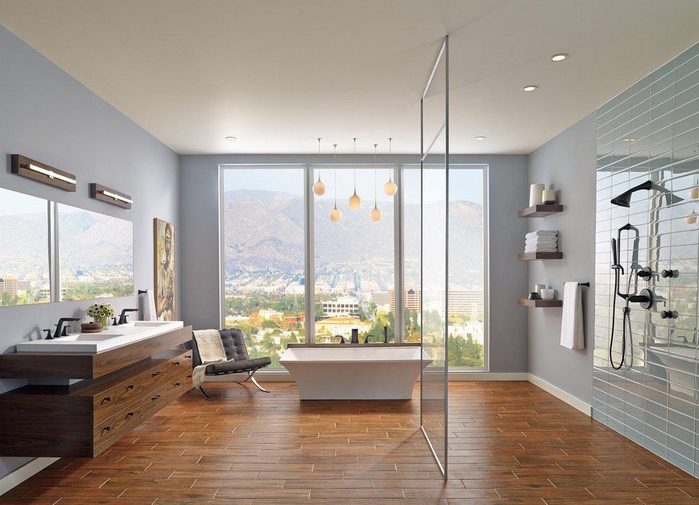 Brizo Matte Black Drawer Knob 