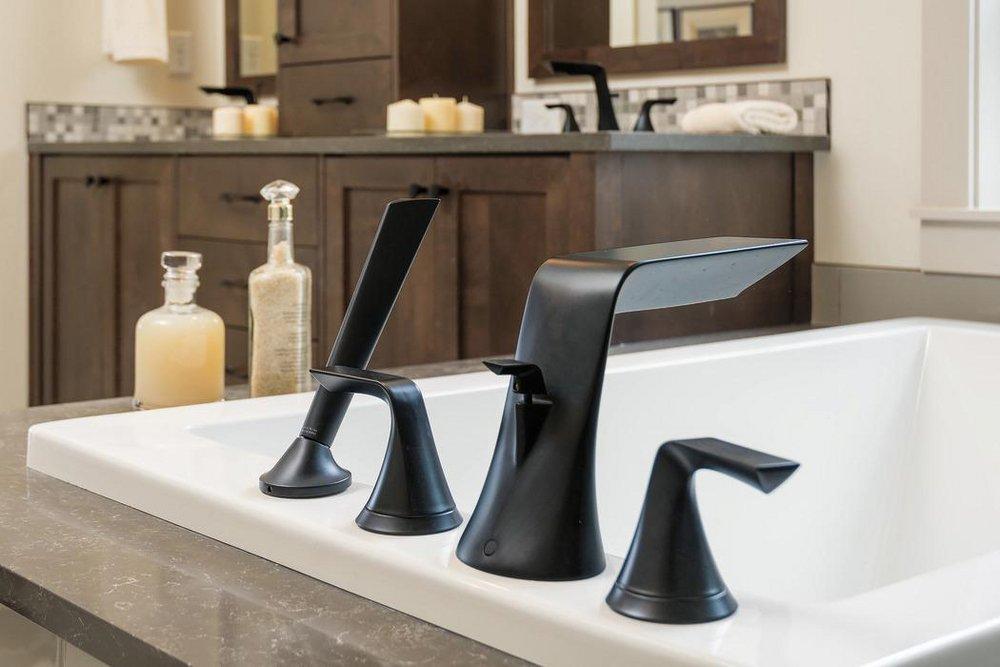 Brizo Matte Black Drawer Knob 