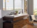 Brizo Matte Black 8 in. Mini Towel Bar 