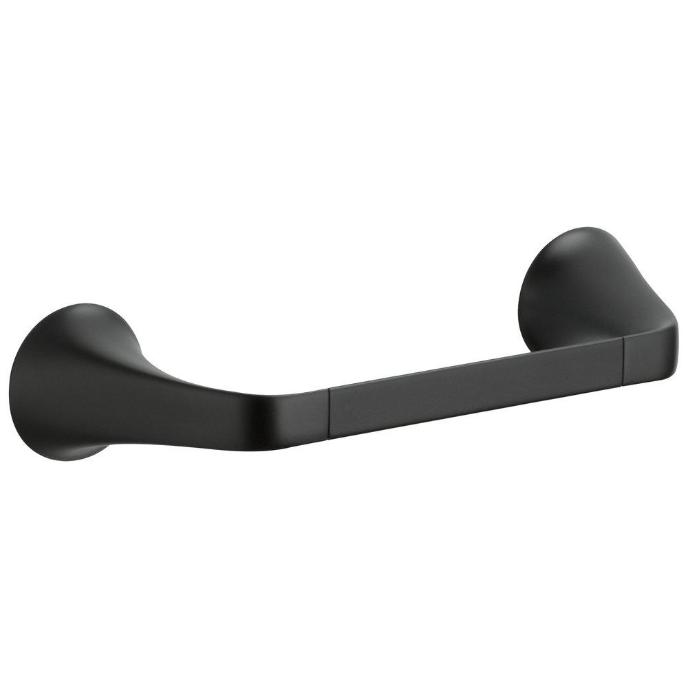 Brizo Matte Black 8 in. Towel Bar 
