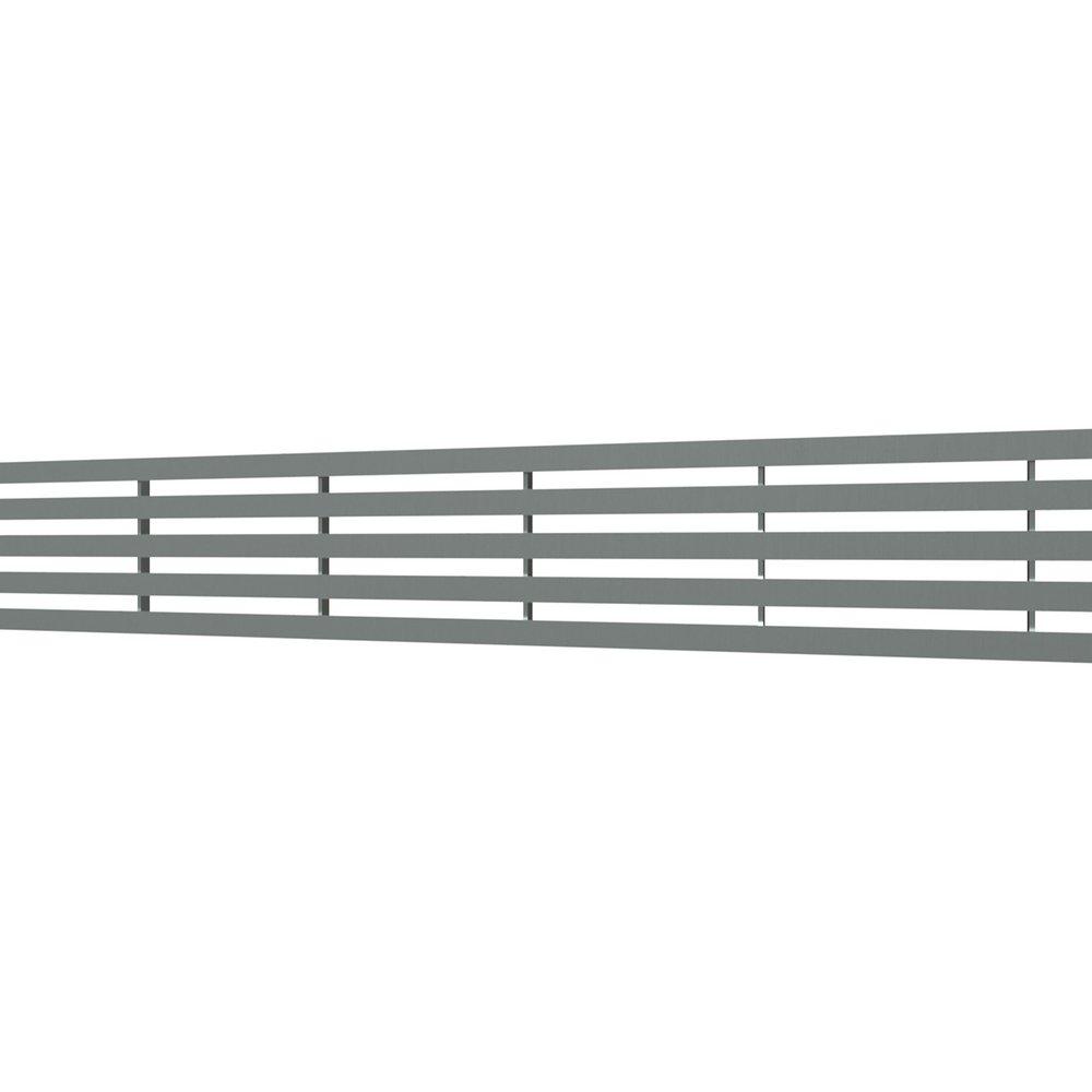 QuickDrain Brushed Stainless Steel 304L Stainless Steel Drain Cover Strainer Line 