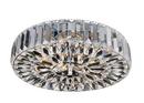 Kalco Lighting Chrome 16 in. 40W 4-Light Candelabra E-12 Incandescent Flush Mount Ceiling Fixture 