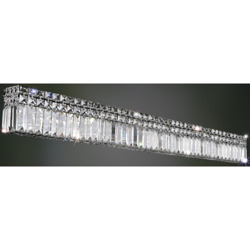 Allegri Crystal Chrome 10-Light Wall Bracket 