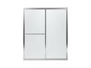 70-1/8 x 59-3/8 in. Framed Bypass Shower Door in Silver