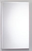 Robern Satin Anodized Aluminum/Classic Grey 30 in. Surface Mount and Recessed Mount Medicine Cabinet 