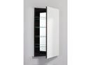 Robern Classic Grey 24 x 40 x 4 in. Single Door Medicine Cabinet with Left Hinge 