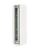 Robern Satin Anodized Aluminum/Classic Grey 30 in. Surface Mount and Recessed Mount Medicine Cabinet 