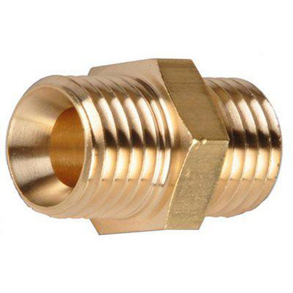 Capstone International Development 1-1/4 in. Threaded Brass Nipple 