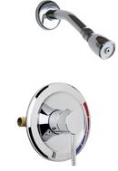 Chicago Faucets Polished Chrome Single Handle Shower Faucet 