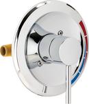 Pressure Balancing Tub and Shower Valve Trim in Polished Chrome