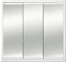 30 x 26 in. Tri-View Medicine Cabinet Overpacked in Classic White