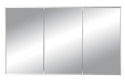 28-1/4 x 48 in. Beveled Edge Mirror Cabinet in White