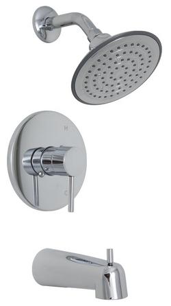 One Handle Single Function Bathtub & Shower Faucet in Chrome (Trim Only)