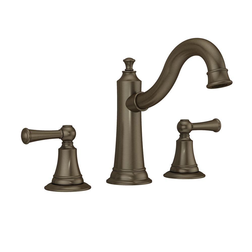 PROFLO&reg; Oil Rubbed Bronze Two Handle Roman Tub Faucet Trim Only 