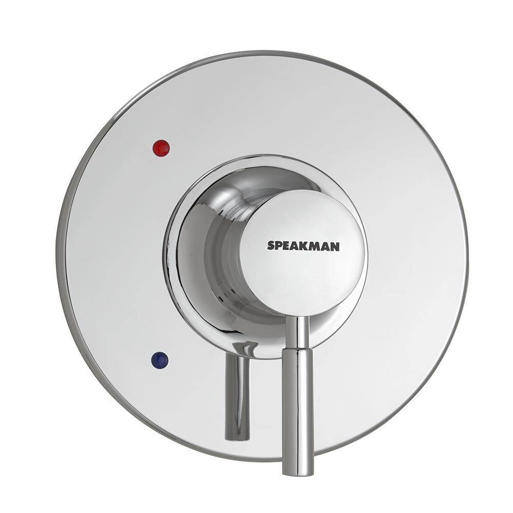 Speakman Polished Chrome Single Handle Bathtub & Shower Faucet (Trim Only) 