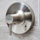Speakman Brushed Nickel Single Handle Pressure Balancing Valve Trim 