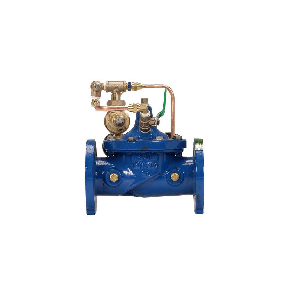 Zurn Wilkins Blue Flanged Ductile Iron Automatic Control Valve 
